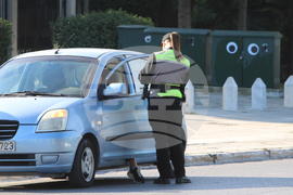 Гърция - Атина - пътни проверки