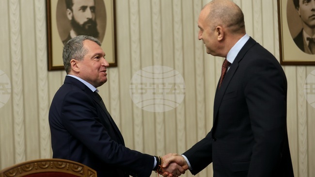 President Radev Holds Consultations with TISP on Budget, Election Code, and Government Continuity