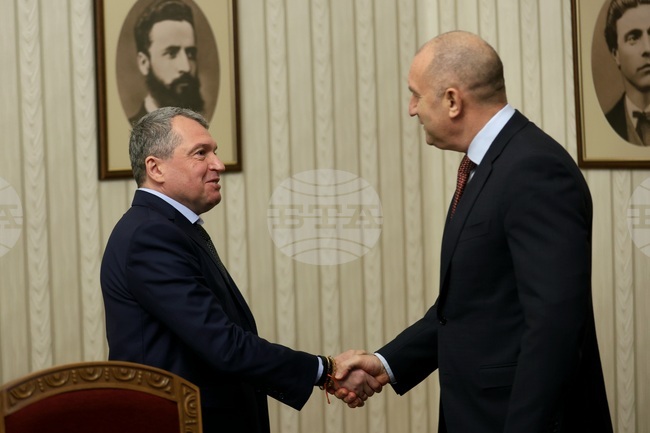 President Radev Holds Consultations with TISP on Budget, Election Code, and Government Continuity