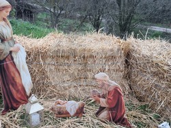 Село Марчино - сцена на Рождество - любопитно