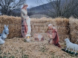 Село Марчино - сцена на Рождество - любопитно