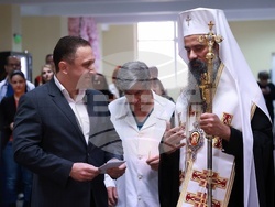 УМБАЛ „Царица Йоанна - ИСУЛ“ - патриарх Даниил - дарение и водосвет