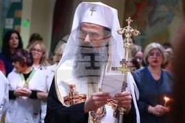 УМБАЛ „Царица Йоанна - ИСУЛ“ - патриарх Даниил - дарение и водосвет