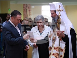 УМБАЛ „Царица Йоанна - ИСУЛ“ - патриарх Даниил - дарение и водосвет