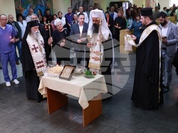 УМБАЛ „Царица Йоанна - ИСУЛ“ - патриарх Даниил - дарение и водосвет