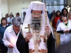 УМБАЛ „Царица Йоанна - ИСУЛ“ - патриарх Даниил - дарение и водосвет