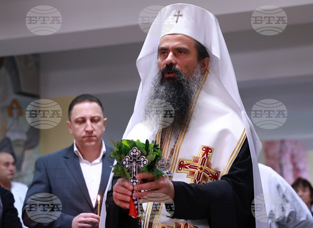 УМБАЛ „Царица Йоанна - ИСУЛ“ - патриарх Даниил - дарение и водосвет