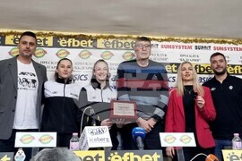 Баскетбол - отбор на месеца - пресконференция