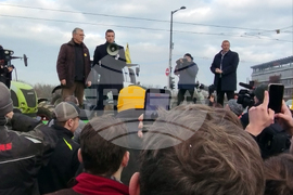 Страсбург - протест - земеделци