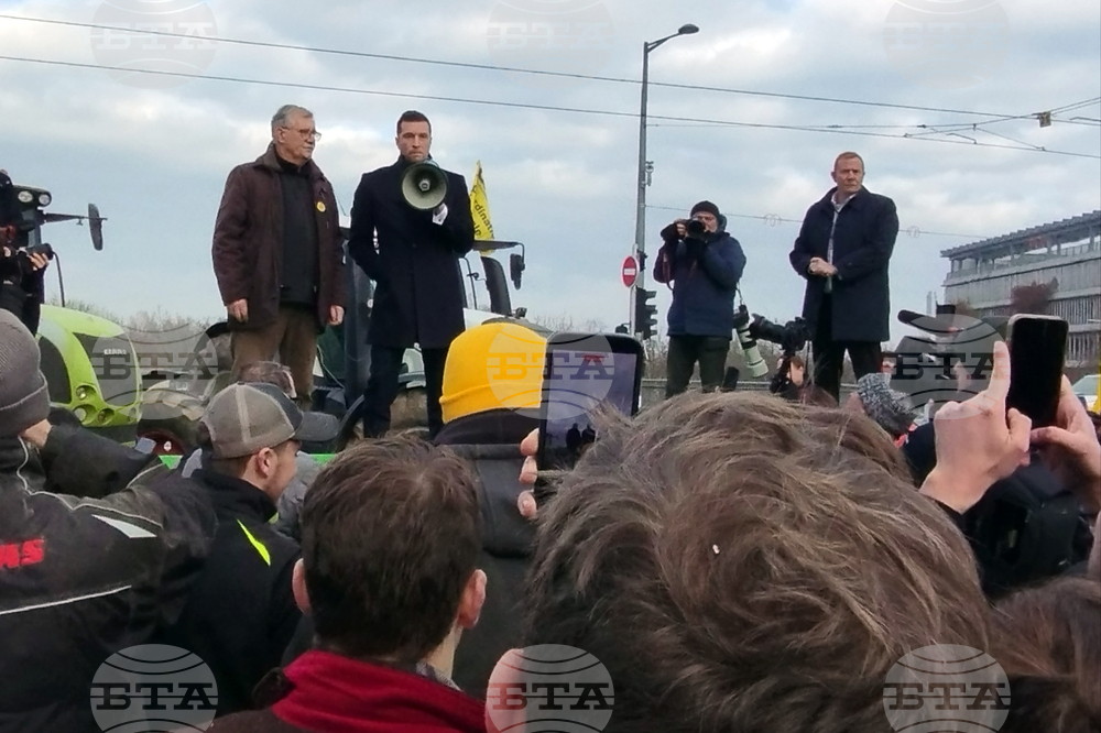 Страсбург - протест - земеделци