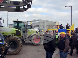 Страсбург - протест - земеделци