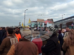 Страсбург - протест - земеделци