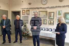 Пловдив - плакети - връчване - площад "Журналист "