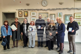 Пловдив - плакети - връчване - площад "Журналист "