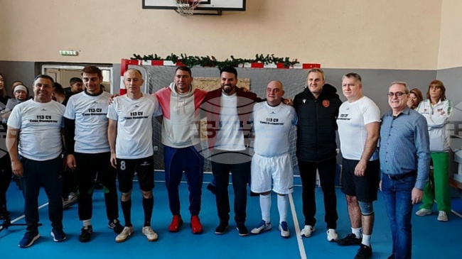 БФС взе участие в Коледен благотворителен мач в подкрепа на деца без родителска грижа