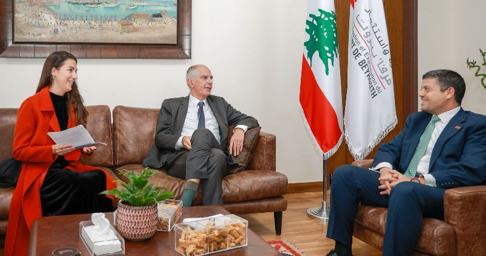 ННА: Генералният директор на пристанището в Бейрут обсъди възможностите за сътрудничество с френския посланик в Ливан