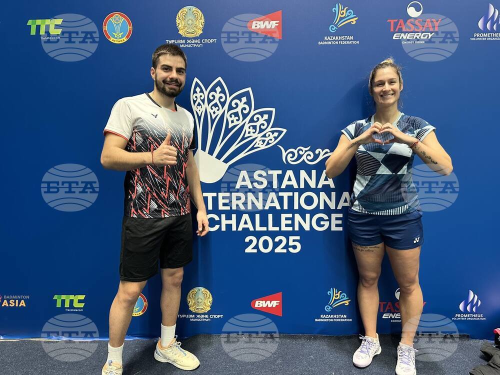Победи за българите в първия ден на международния турнир по бадминтон в Астана