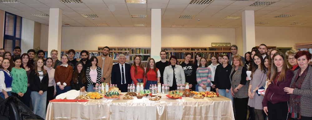 В Русенския университет се проведе коледно тържество за чуждестранните студенти