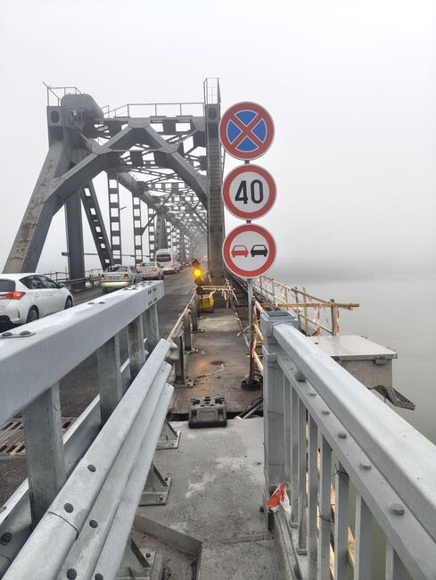 ОА Русе: Възстановено е двупосочното движение по Дунав мост при Русе – Гюргево