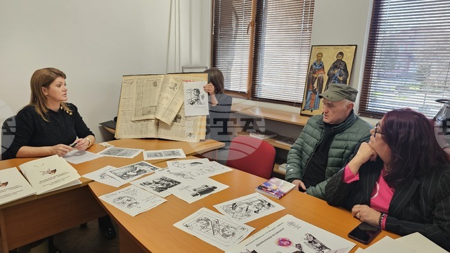 Регионалната библиотека в Кърджали започна работа по проект за опазване и представяне на забравено хумористично изкуство на родопски художници