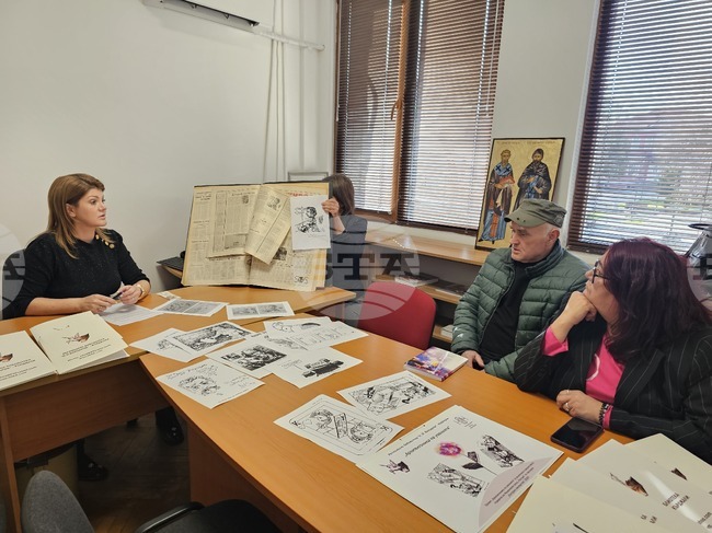 Регионалната библиотека в Кърджали започна работа по проект за опазване и представяне на забравено хумористично изкуство на родопски художници