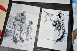 Бургас - конкурс за илюстрация и графика по творба на Петя Дубарова - награждаване