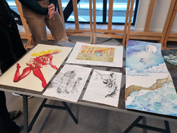 Бургас - конкурс за илюстрация и графика по творба на Петя Дубарова - награждаване