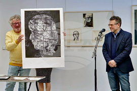 Бургас - конкурс за илюстрация и графика по творба на Петя Дубарова - награждаване