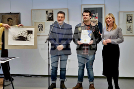 Бургас - конкурс за илюстрация и графика по творба на Петя Дубарова - награждаване