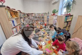 Смолян - библиотека - коледна работилница