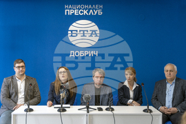 Национален пресклуб на БТА Добрич - ПП "Има такъв народ" - пресконференция - Снимка: Александра Антонова