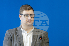 Национален пресклуб на БТА Добрич - ПП "Има такъв народ" - пресконференция - Снимка: Александра Антонова