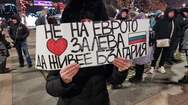 Протест срещу еврото и за запазване на българския лев се организира тази вечер в Русе