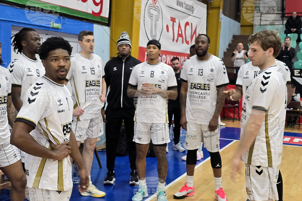 Плевен - баскетбол - Спартак Плевен - Нюкасъл Ийгълс