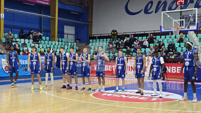 Спартак Плевен се справи с Черно море Тича в труден мач от Националната баскетболна лига