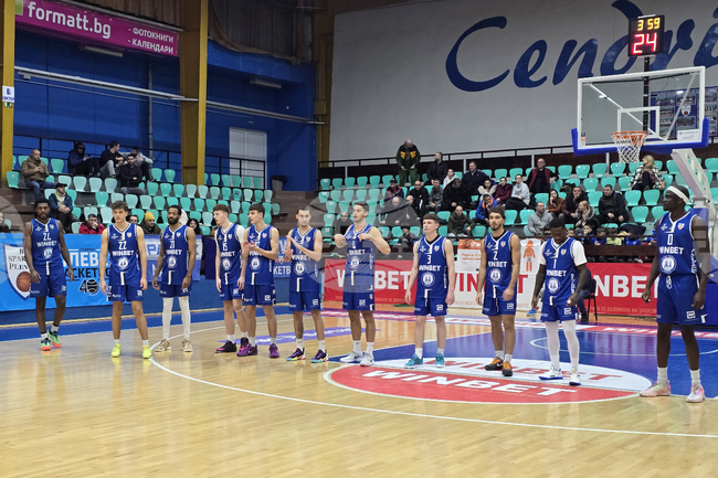 Плевен - баскетбол - Спартак Плевен - Нюкасъл Ийгълс