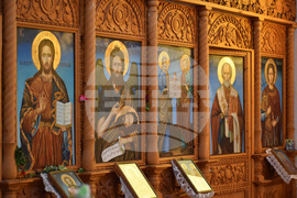 Село Полето - изглед - черква „Св. Св. Кирил и Методий"