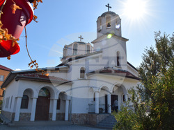 Село Полето - изглед - черква „Св. Св. Кирил и Методий"