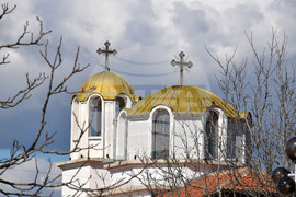 Село Полето - изглед - черква „Св. Св. Кирил и Методий"