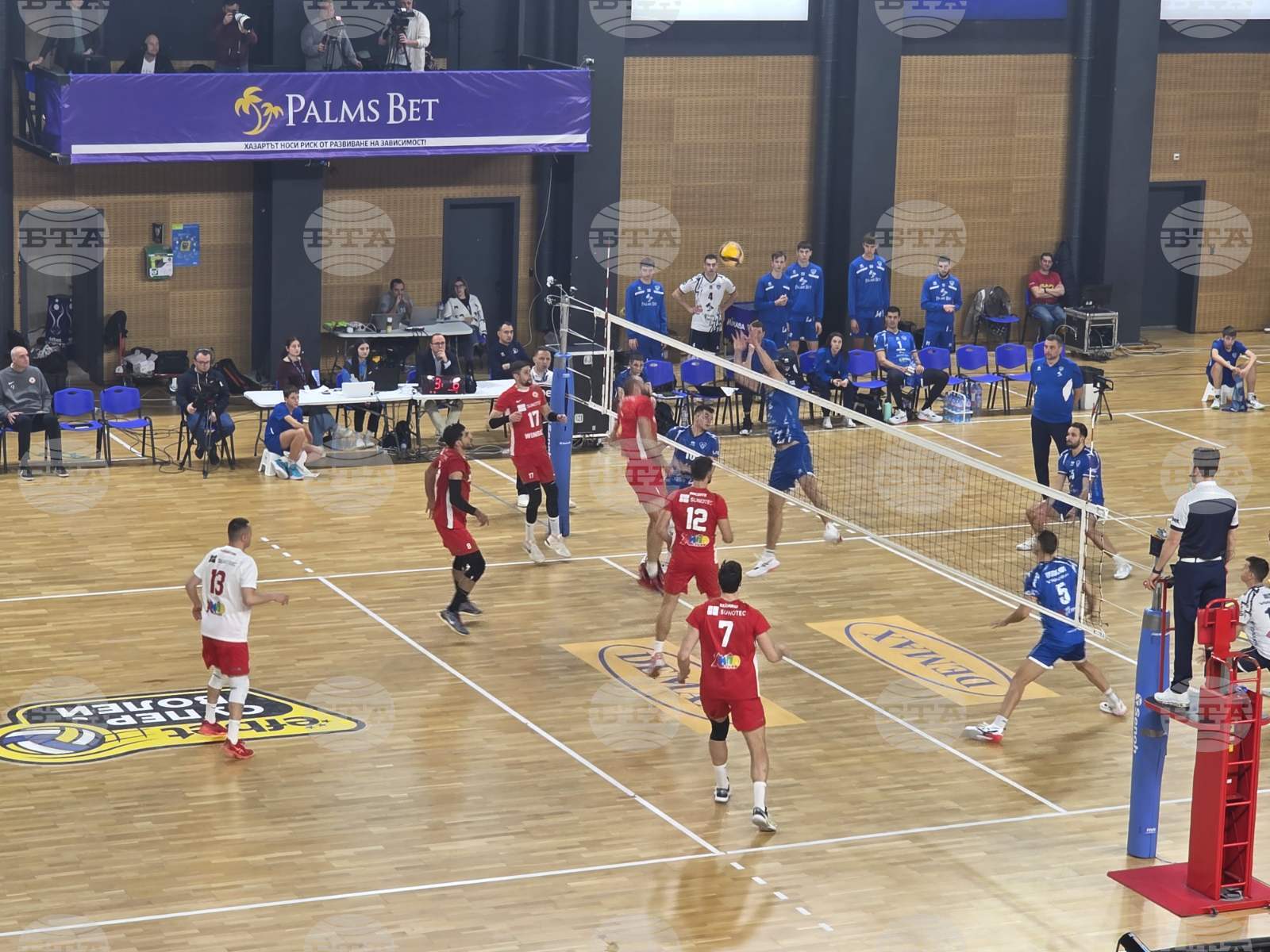 Levski v dramatičnem derbiju premagal CSKA v odbojki