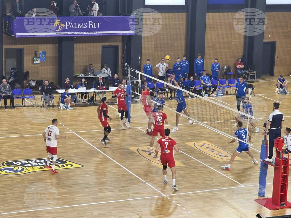 Левски спечели волейболното дерби срещу ЦСКА