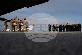 APTOPIX Trump Casualty Return