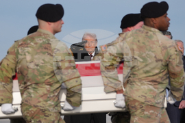 APTOPIX Trump Casualty Return