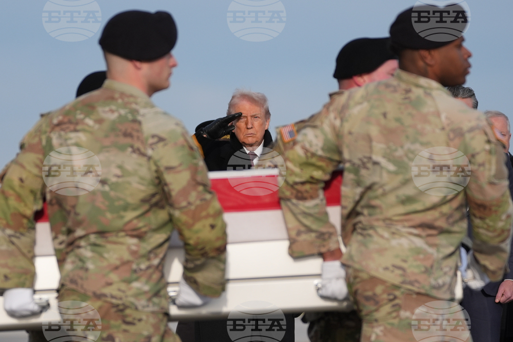 APTOPIX Trump Casualty Return