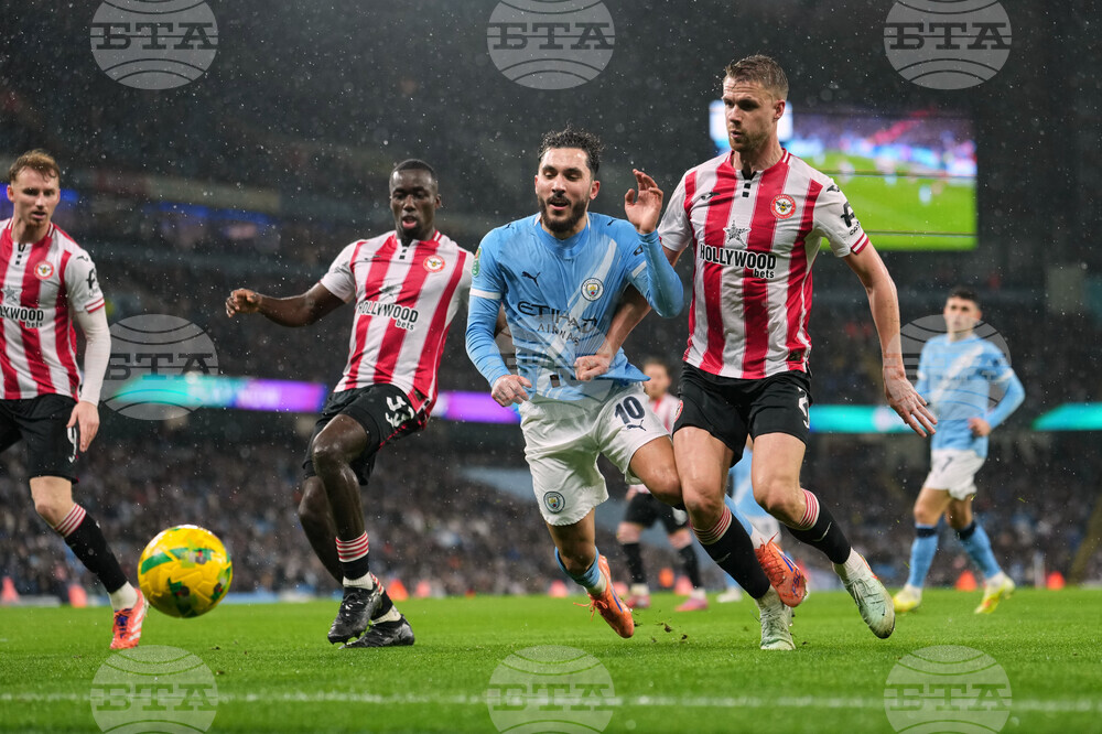 CORRECTION Britain League Cup Soccer