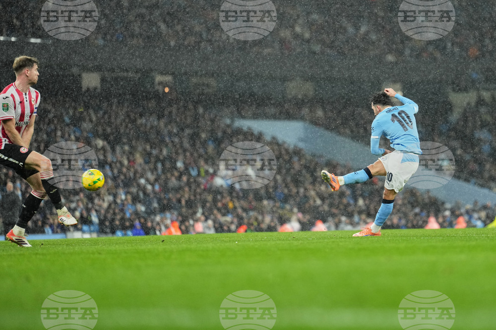 Britain League Cup Soccer