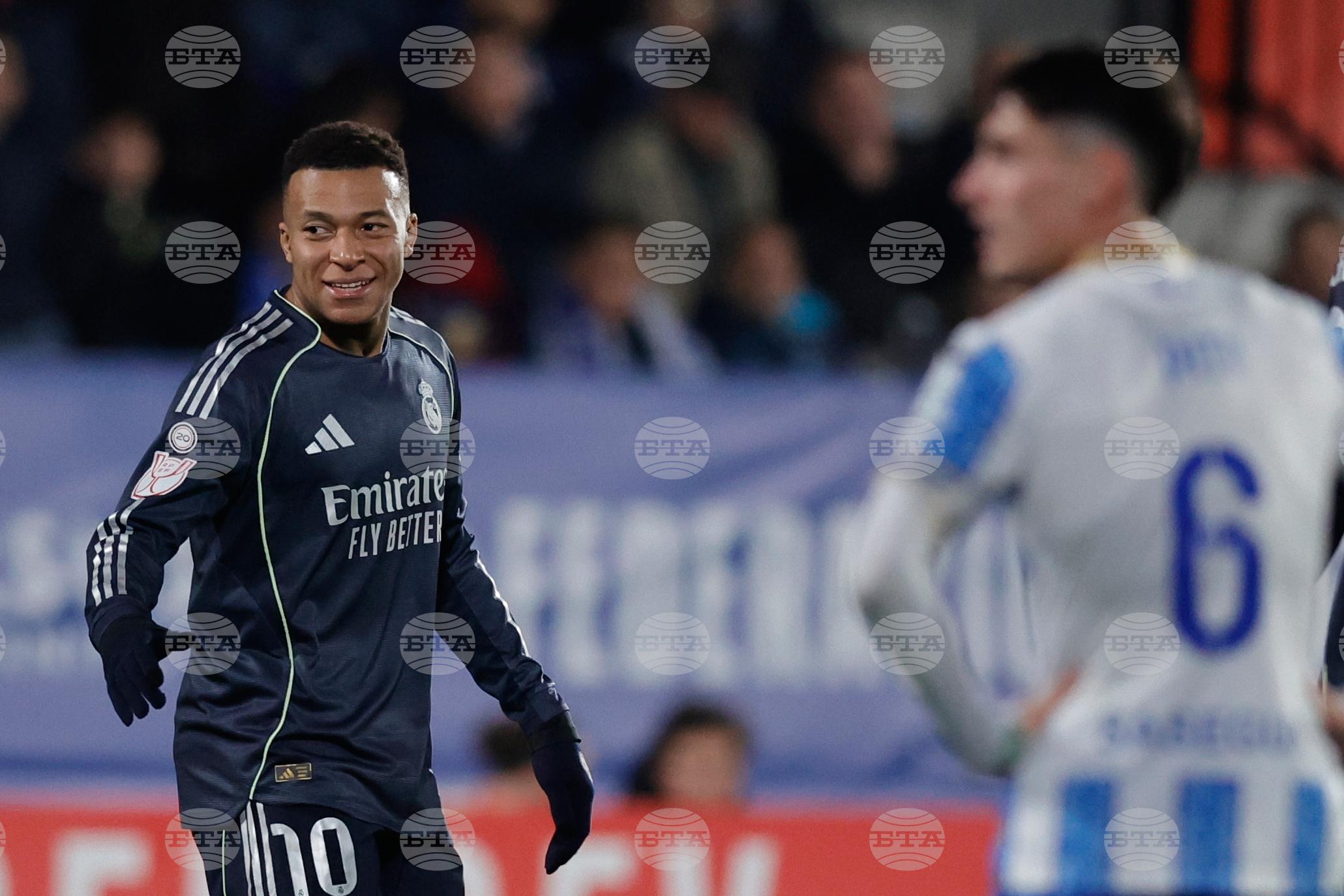 Килиан Мбапе се доближи до рекорд на Кристиано Роналдо при класирането на Реал Мадрид за осминафиналите в турнира за Купата на краля