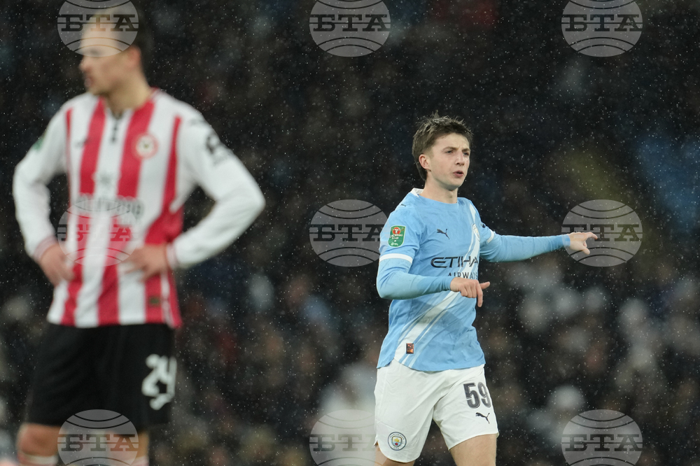 Britain League Cup Soccer