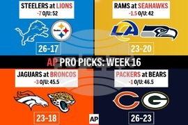 AP PRO PICKS WEEK 16