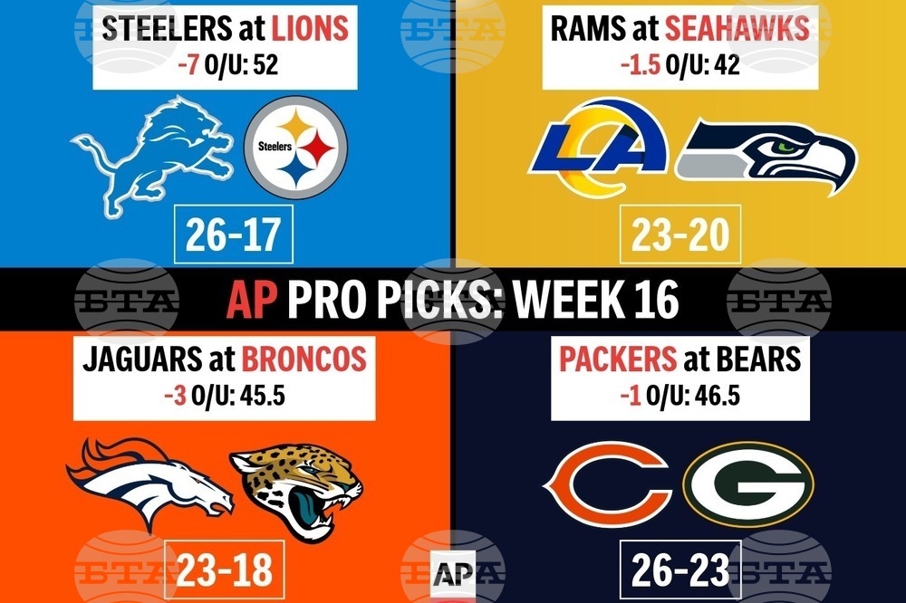 AP PRO PICKS WEEK 16